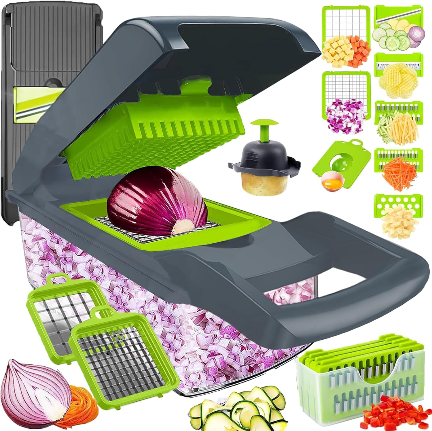 Pro Vegetable Chopper & Dicer with Storage Container