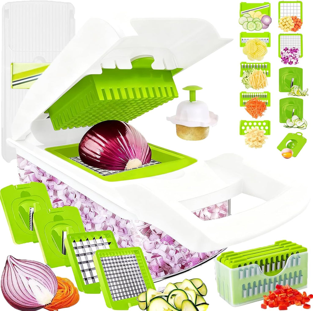 Pro Vegetable Chopper & Dicer with Storage Container