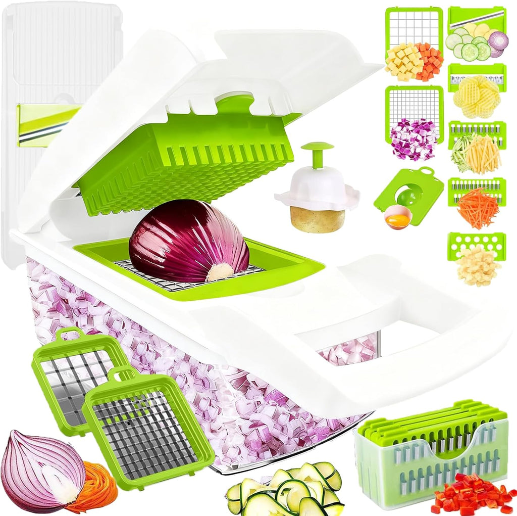 Pro Vegetable Chopper & Dicer with Storage Container